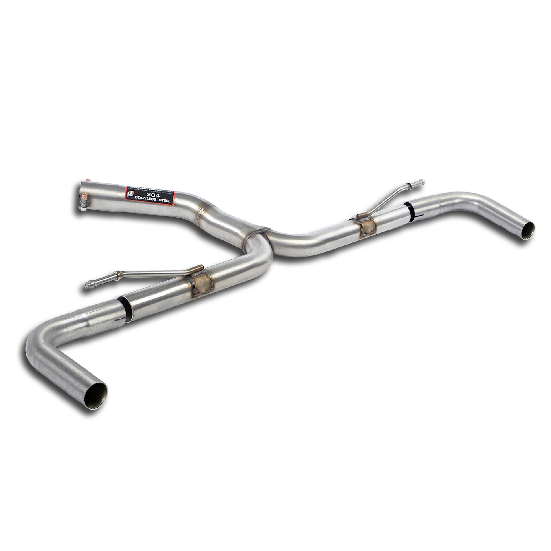 Tubo posteriore "Y-Pipe" Destro-Sinistro<br>(Elimina silenziatore posteriore di serie)